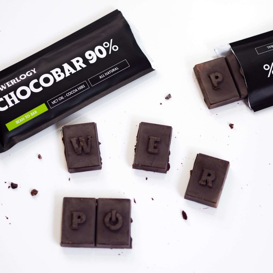 POWERLOGY Choco Bar 90% 50 g