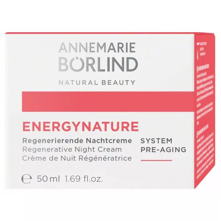 Annemarie Börlind Energynature System Pre-Aging Ľahký revitalizačný nočný krém 50 ml