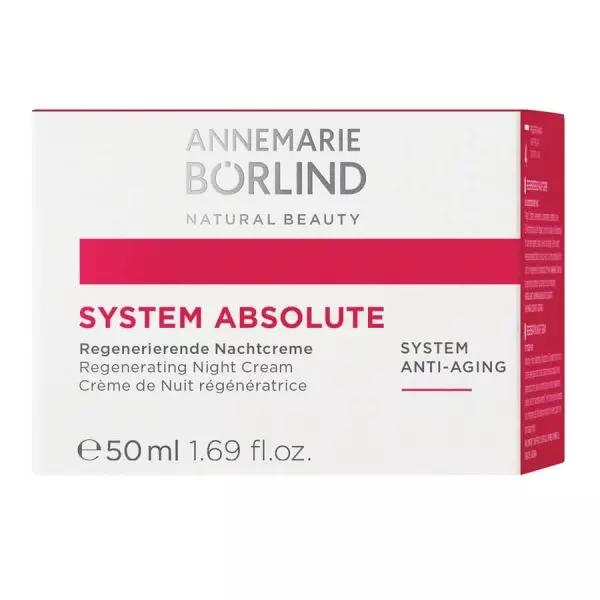 Annemarie Börlind System Absolute Anti-Aging Regeneračný nočný krém 50 ml