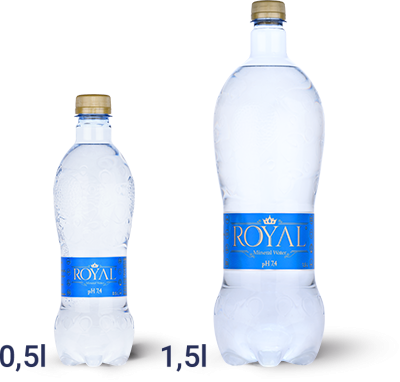 Royal Minerálna voda z prameňa s pH 7,4 0,5L