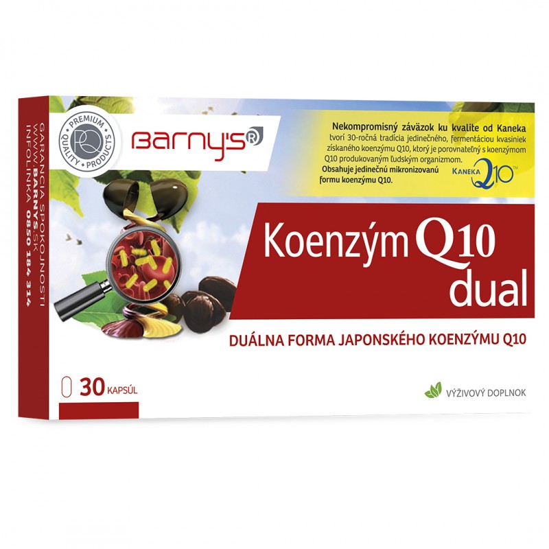 Barnys Koenzým Q10  dual 30kps/60mg