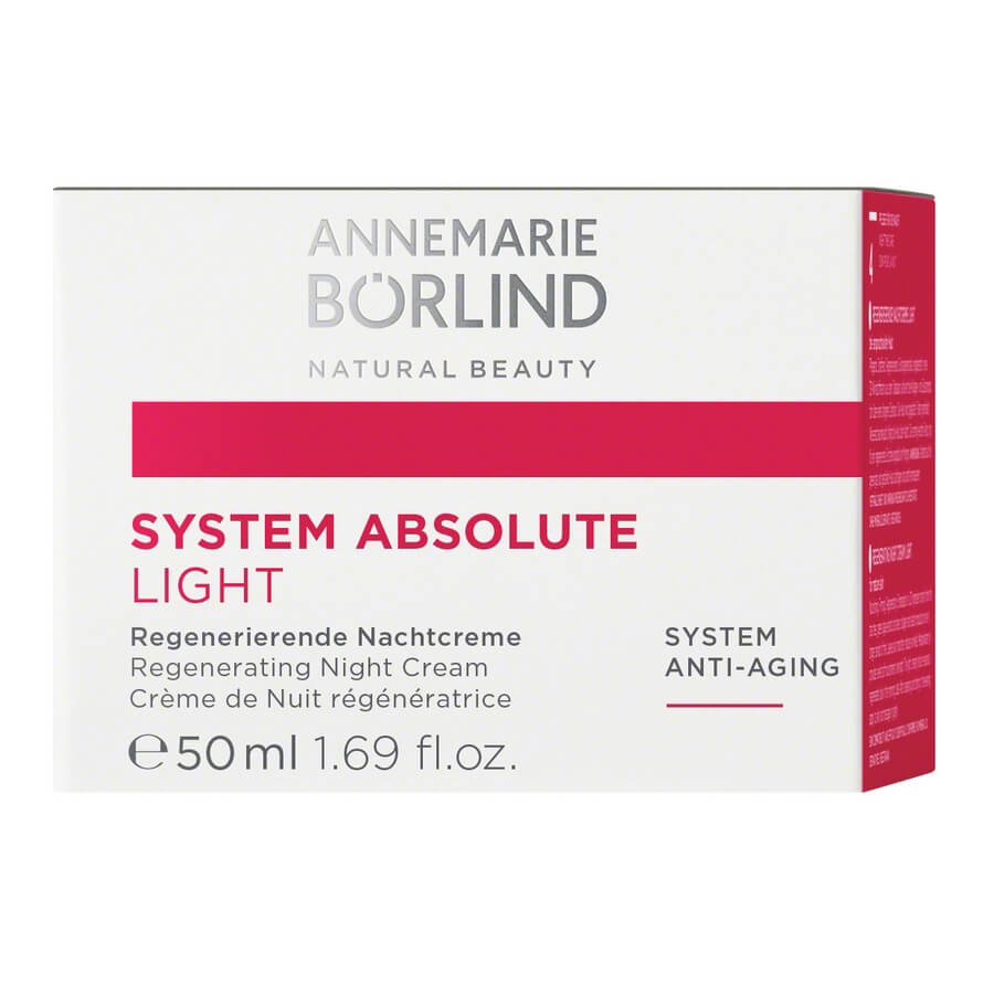 Annemarie Börlind System Absolute Anti-Aging Ľahký regeneračný nočný krém 50 ml