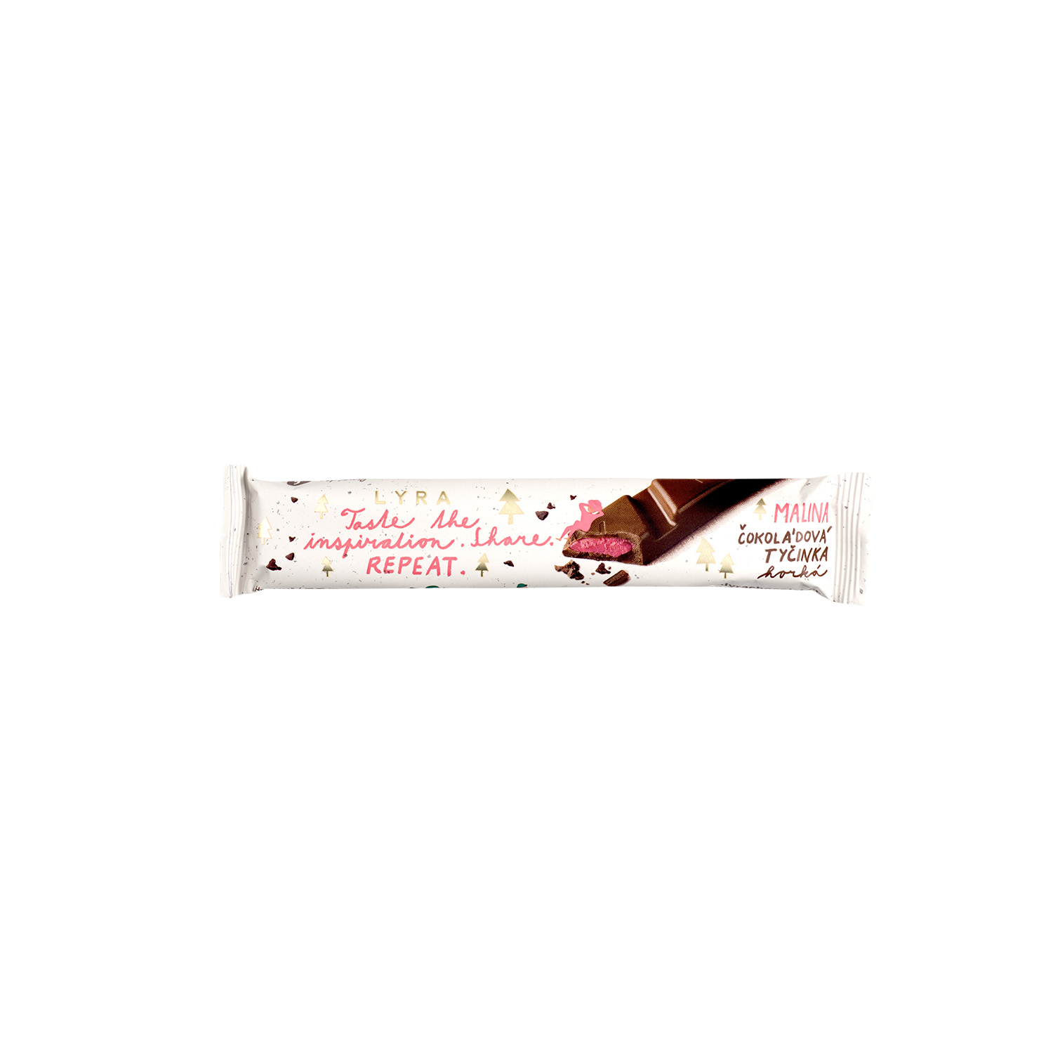 Lyra Tyčinka Malina / Horká čokoláda 33g