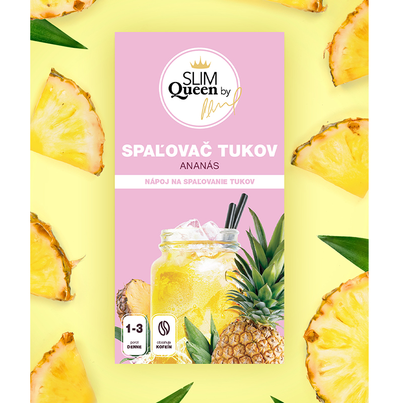 Slim Queen Spaľovač tukov Ananás 15 x 5g  (75g)