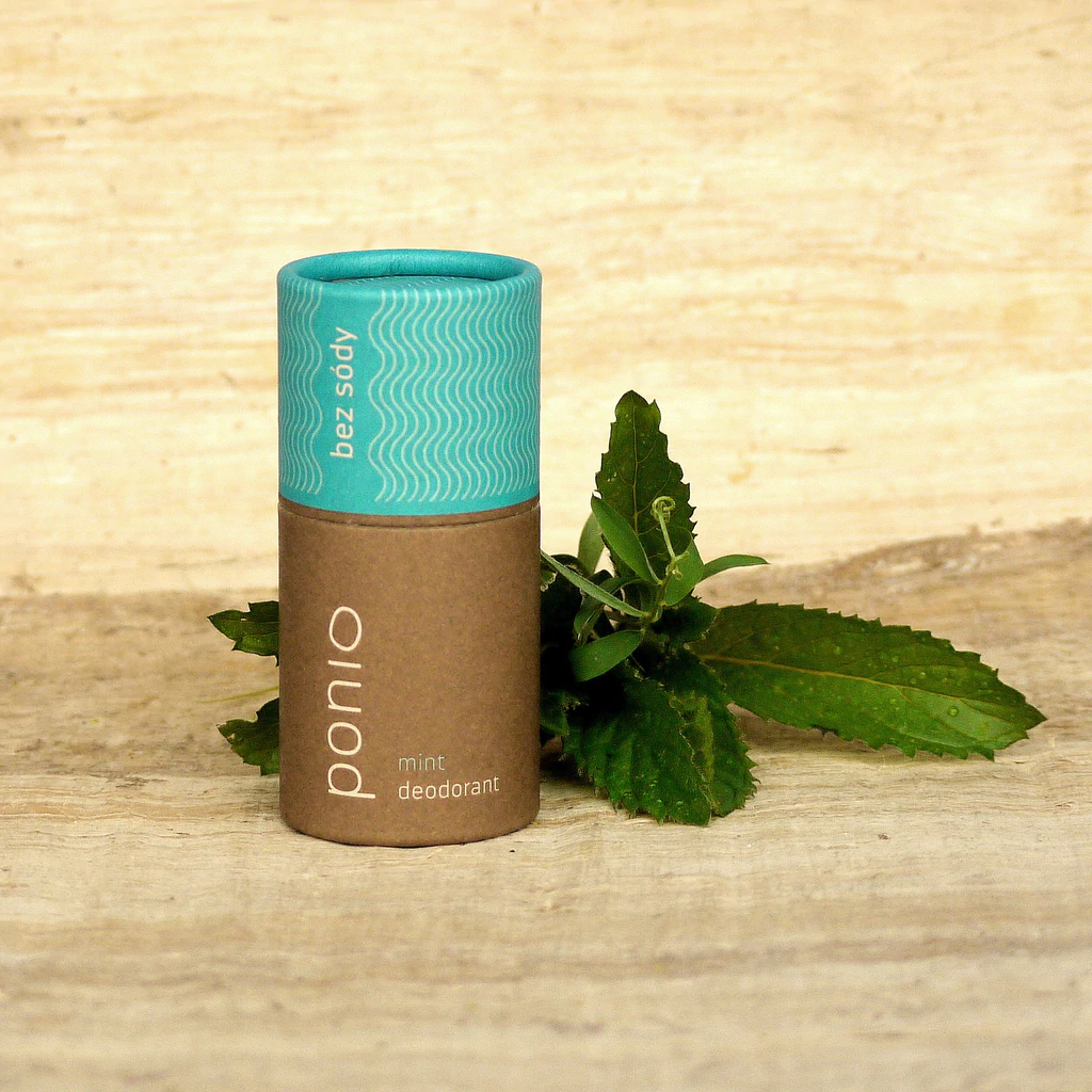 PONIO Mint - prírodný deodorant, sodafree, 50 ml