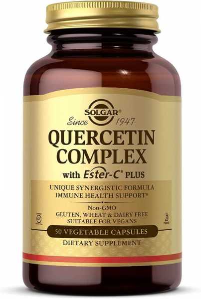 Solgar Quercetín komplex s Ester - vitamín C 50 kps