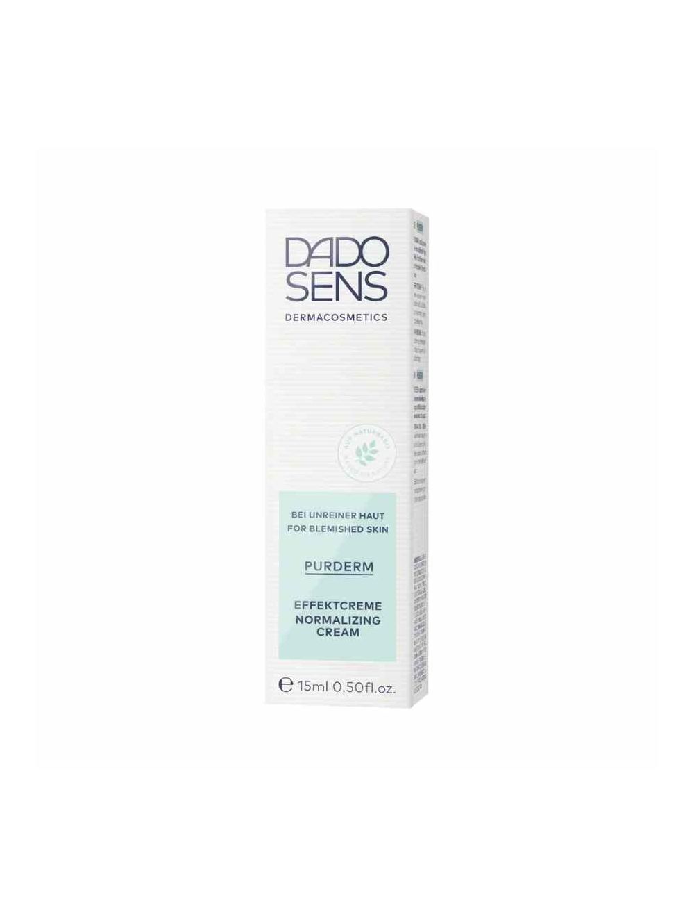 DADO SENS PURDERM Normalizačný krém MINI 15ml