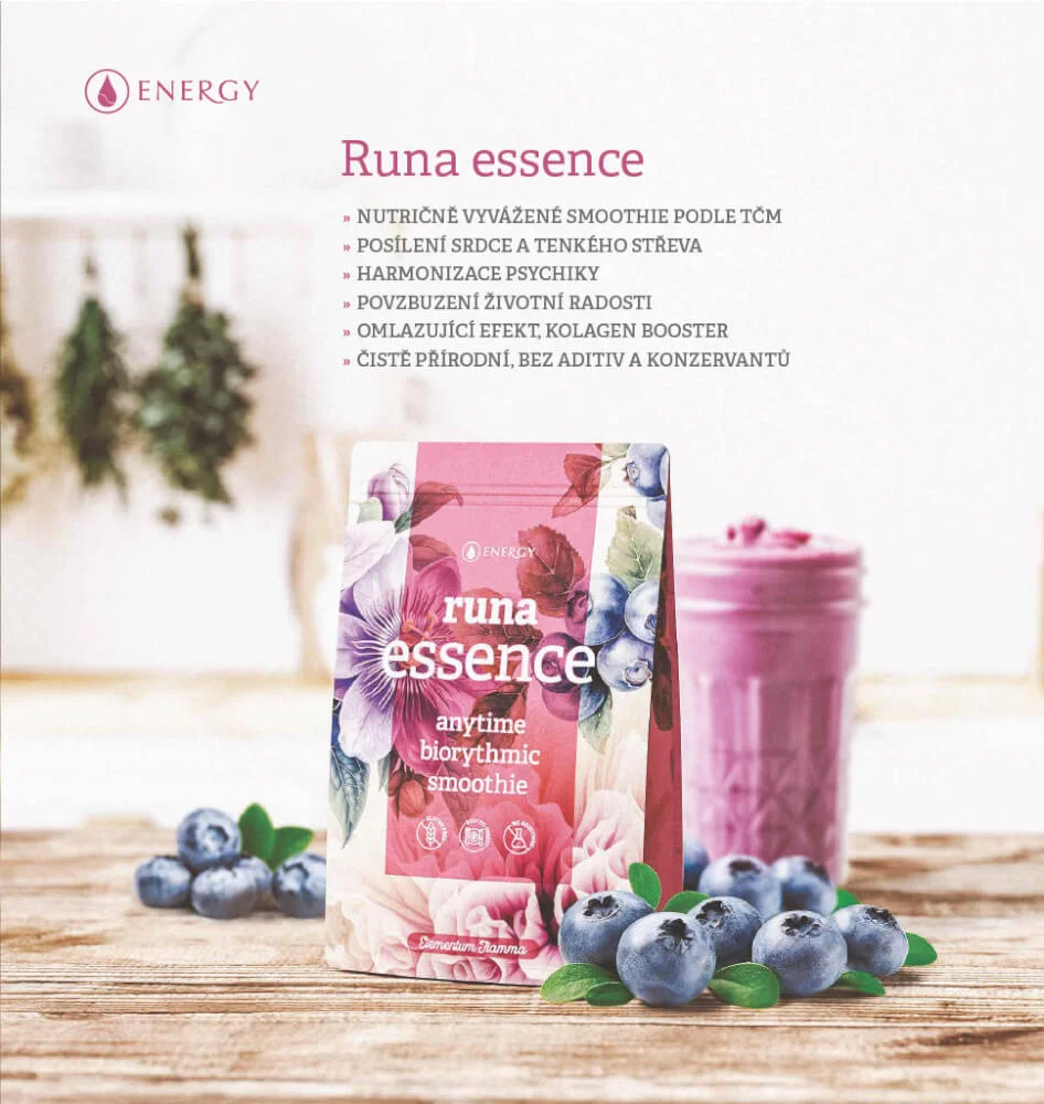 Energy Runa essence biorytmické smoothie 210 g