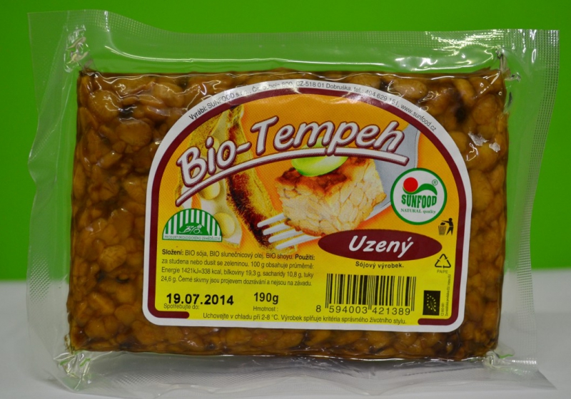 SUNFOOD Tempeh údený BIO 190g