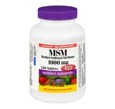 Webber Naturals MSM 1000mg